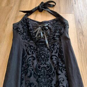 Killstar halter wiggle dress